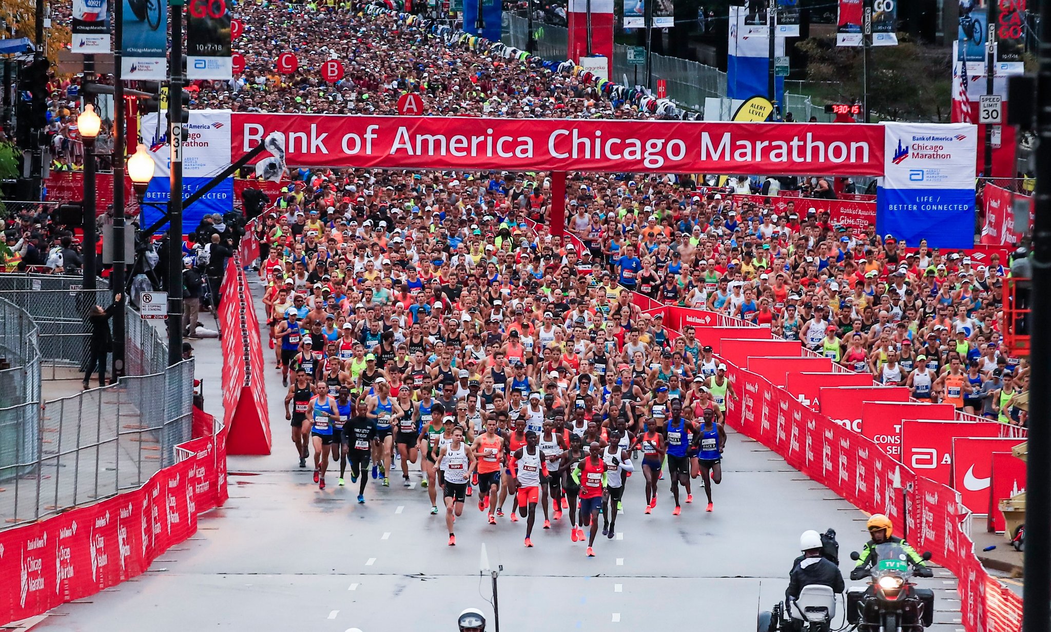 Kompetisi Lomba Lari di Chicago USA
